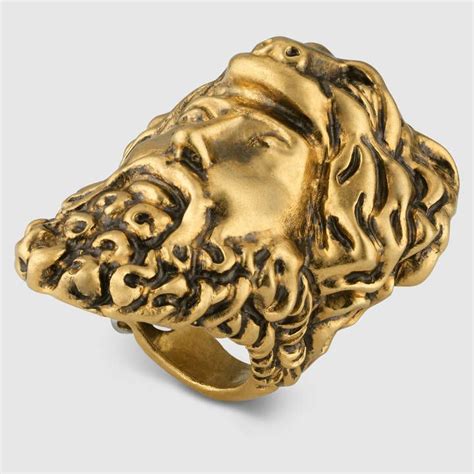 gucci hercules mask ring|More.